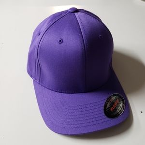 Flexfit Purple Athletic Baseball Fitted Cap